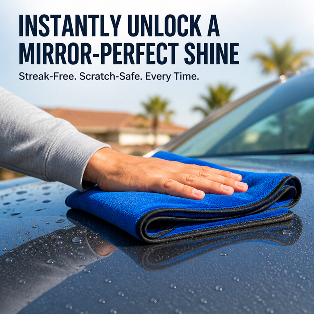 PrismLux™ Detail Cloth — Instantly Unlock a Mirror-Perfect Shine Without the Struggle