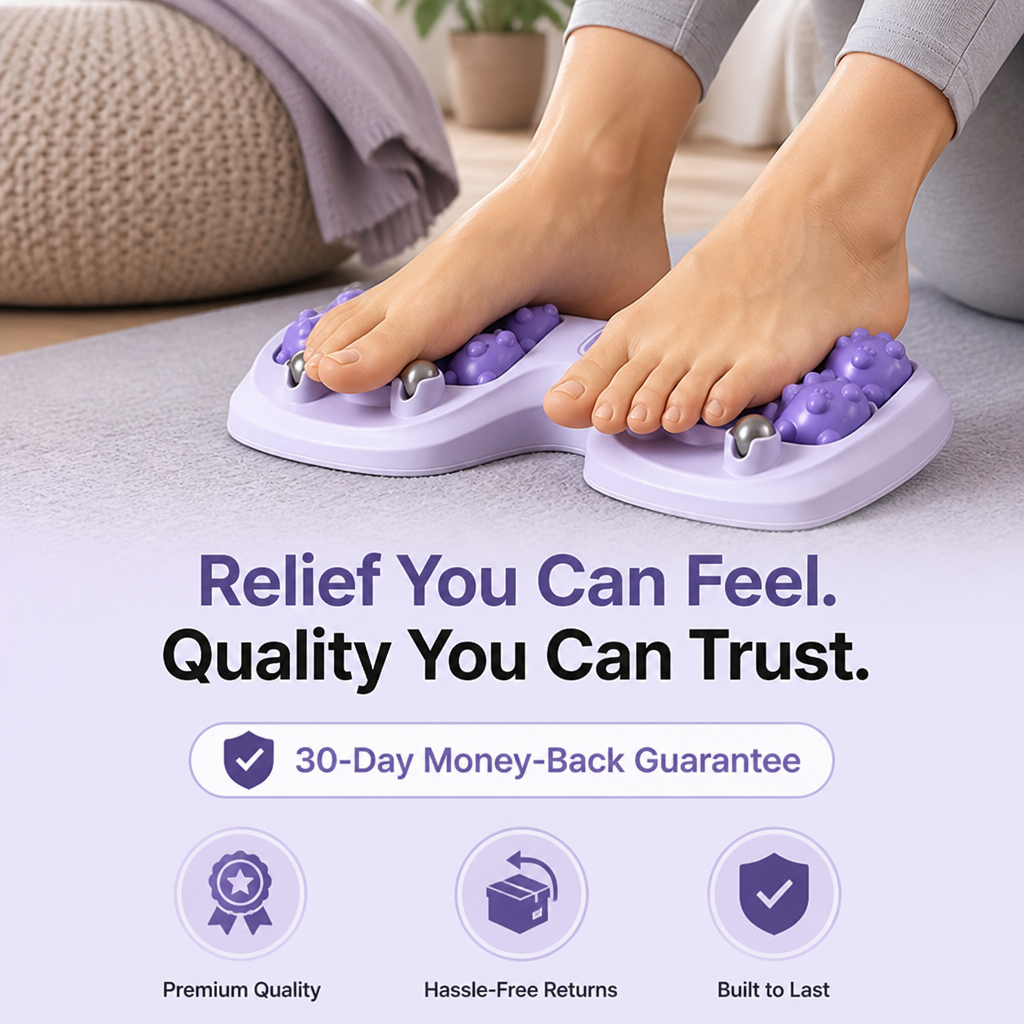 PulseEase™ Dual Roller — Wake Up Tired Feet with Instant Energizing Relief