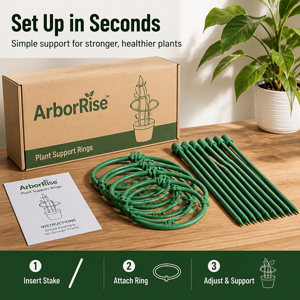 ArborRise™ — Unshakable Support That Lets Your Garden Soar with Strength and Beauty