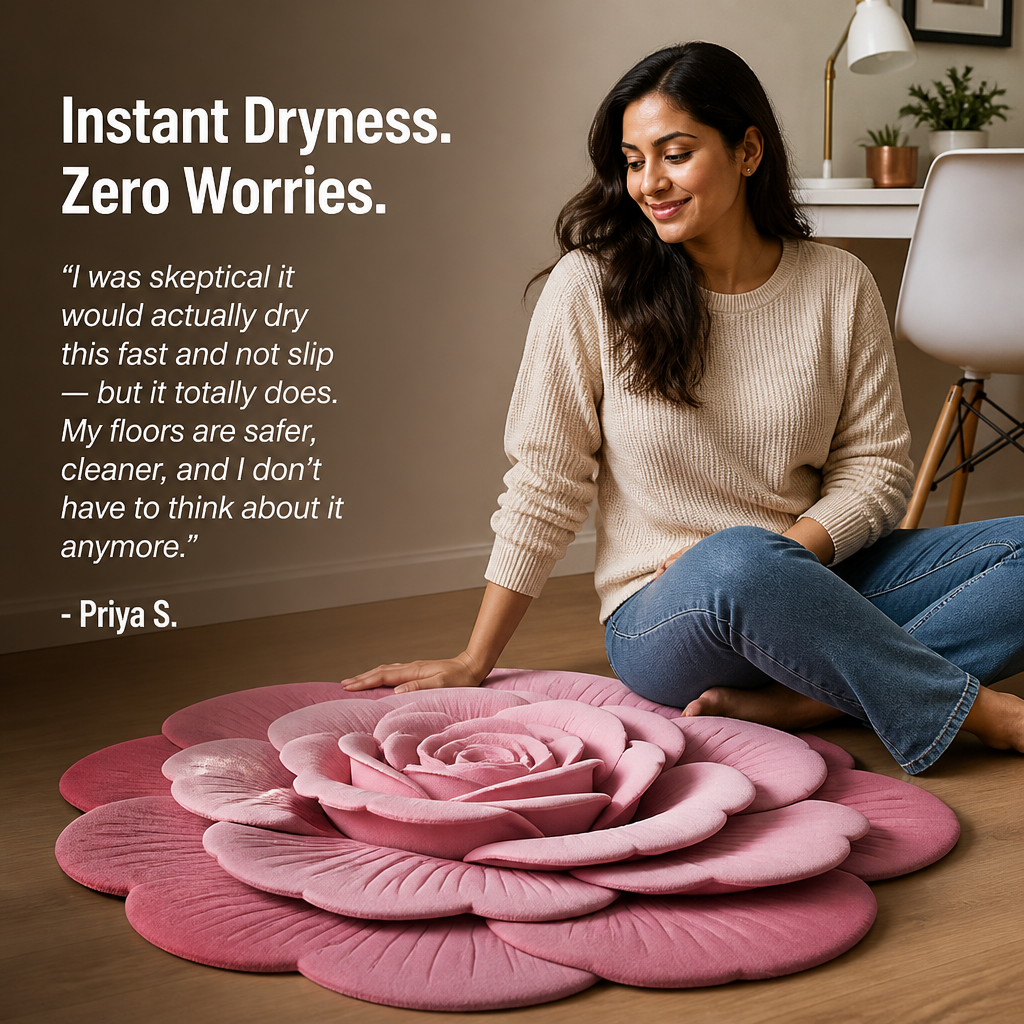 HydraGuard™ Ultra-Dry Mat — Instant Dryness and Slip-Free Safety for Every Step