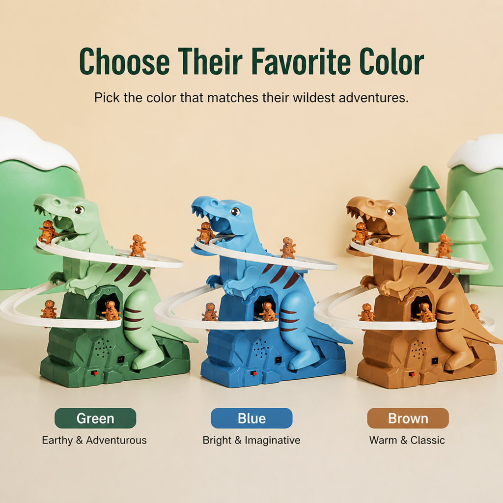 PrestoRex™ ThrillSlide — Ignite Your Child’s Confidence with Every Heart-Pounding Dino Adventure