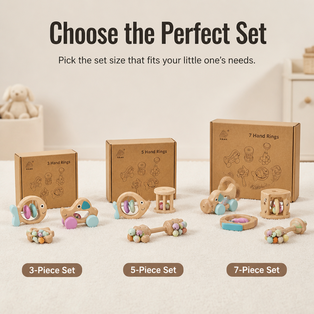 The GentleNest™ Sensory Set — Nurture Calm Curiosity and Joy from Baby’s First Touch