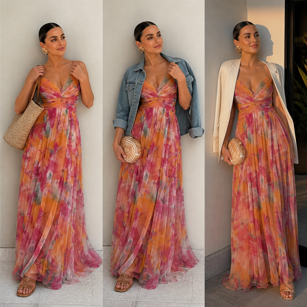 LioraLuxe™ Long Dress — Glide Through Every Moment with Effortless Confidence and Comfort