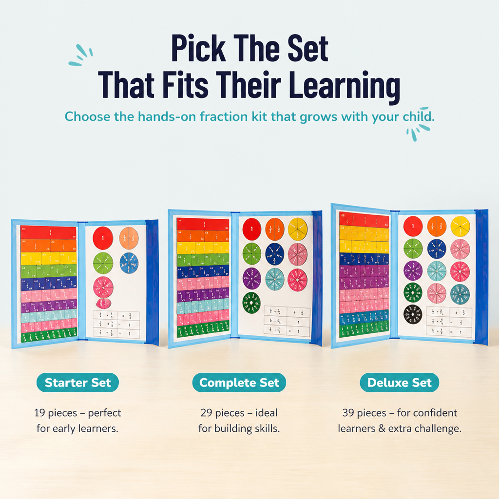 BrightPieces™ — Watch Your Child Turn Fractions Into Confident, Joyful Mastery