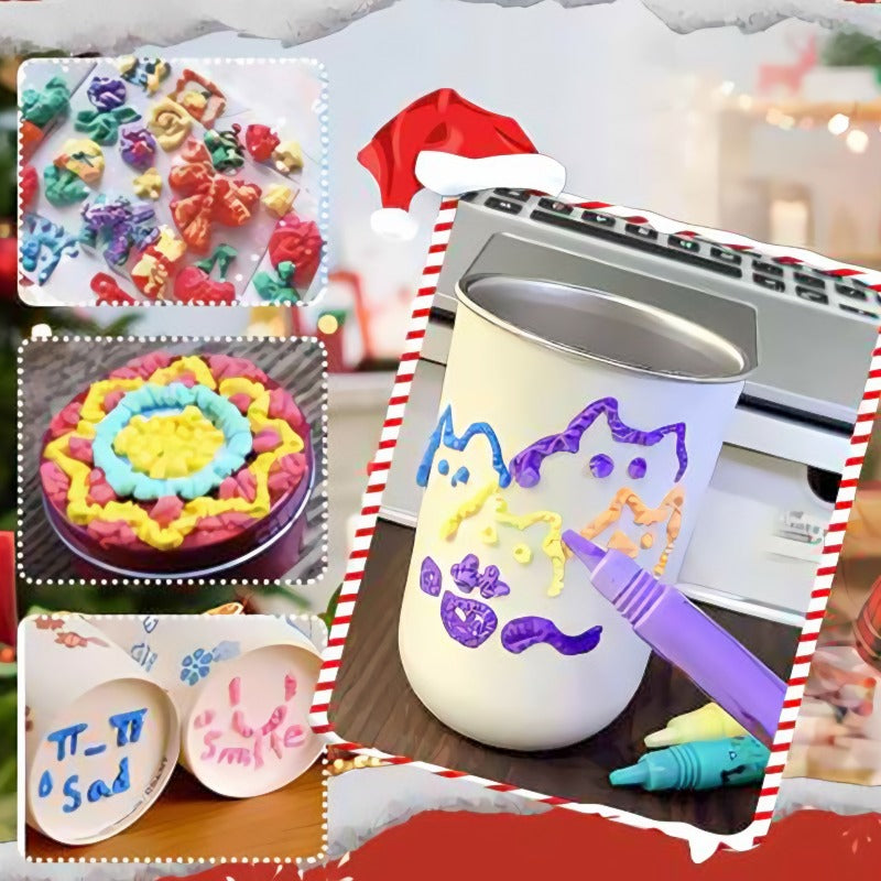 Three-Dimensional Drawing Marker Set – Bubble Effect Design