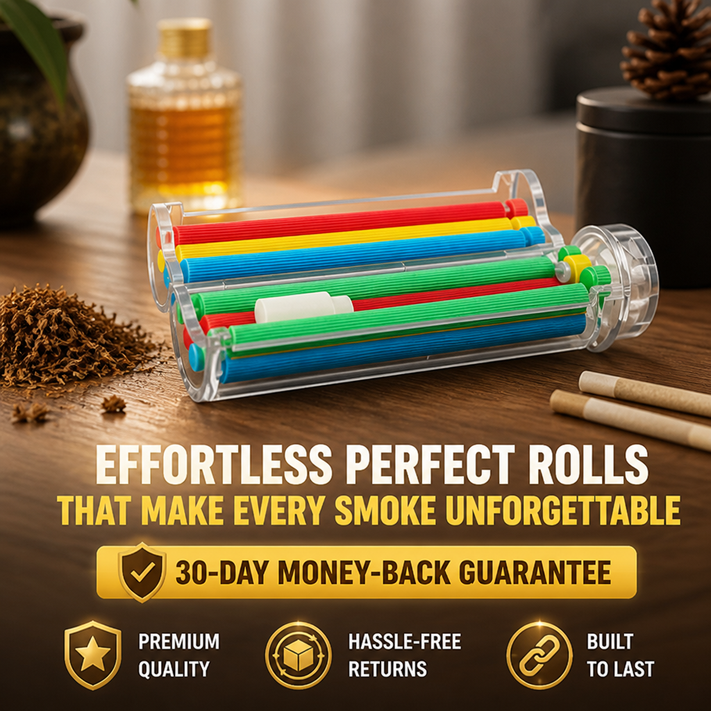 VibeRoller™ — Effortless Perfect Rolls That Make Every Smoke Unforgettable