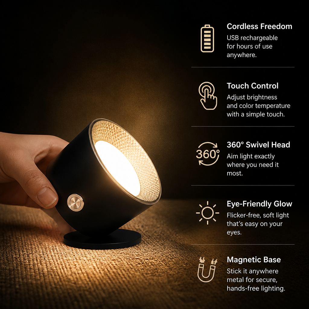 VitaLume™ — Unleash Effortless, Anywhere-You-Go Light That Shapes Your Mood