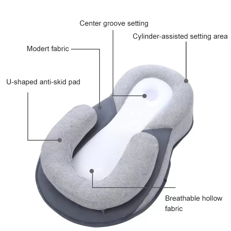 Uplifted Comfort Baby Lounger for Newborns and Infants