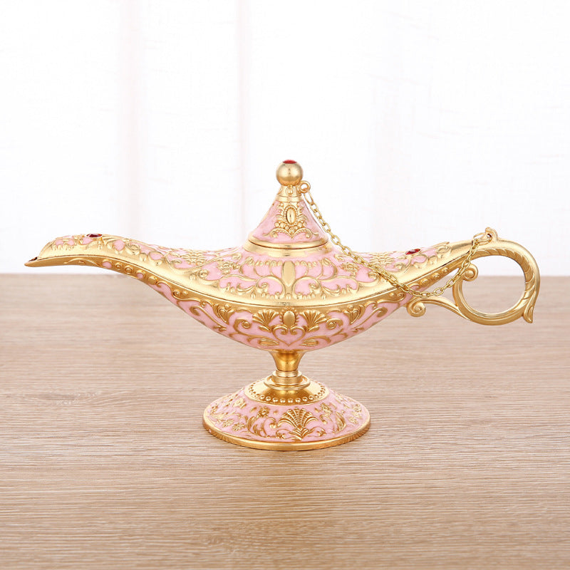 Oriental Decorative Lamp Inspired by Aladdin's Tale