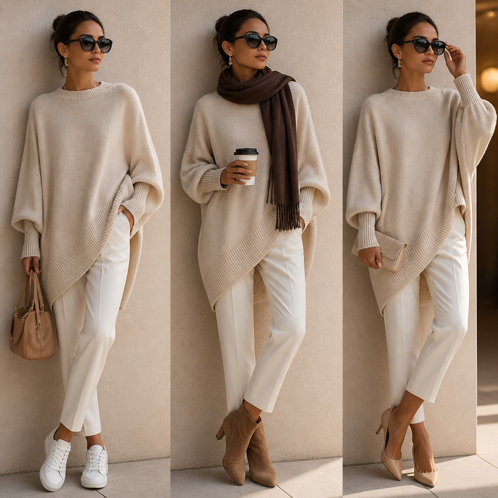 VeluraMist™ Cascade Sweater — Wrap Yourself in Soothing Warmth and Effortless Confidence
