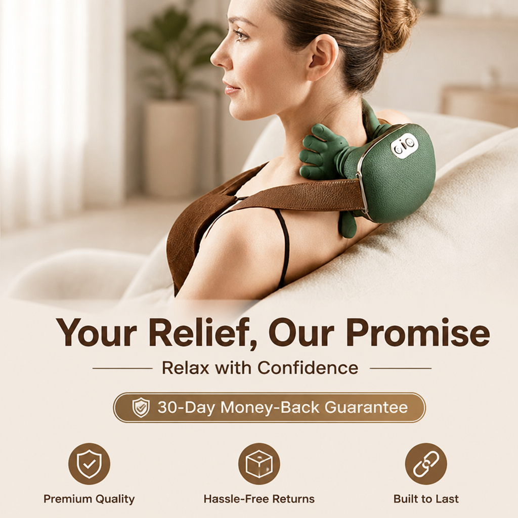 NeckEasePro™ — Melt Away Neck Pain Instantly and Power Through Your Day Pain-Free
