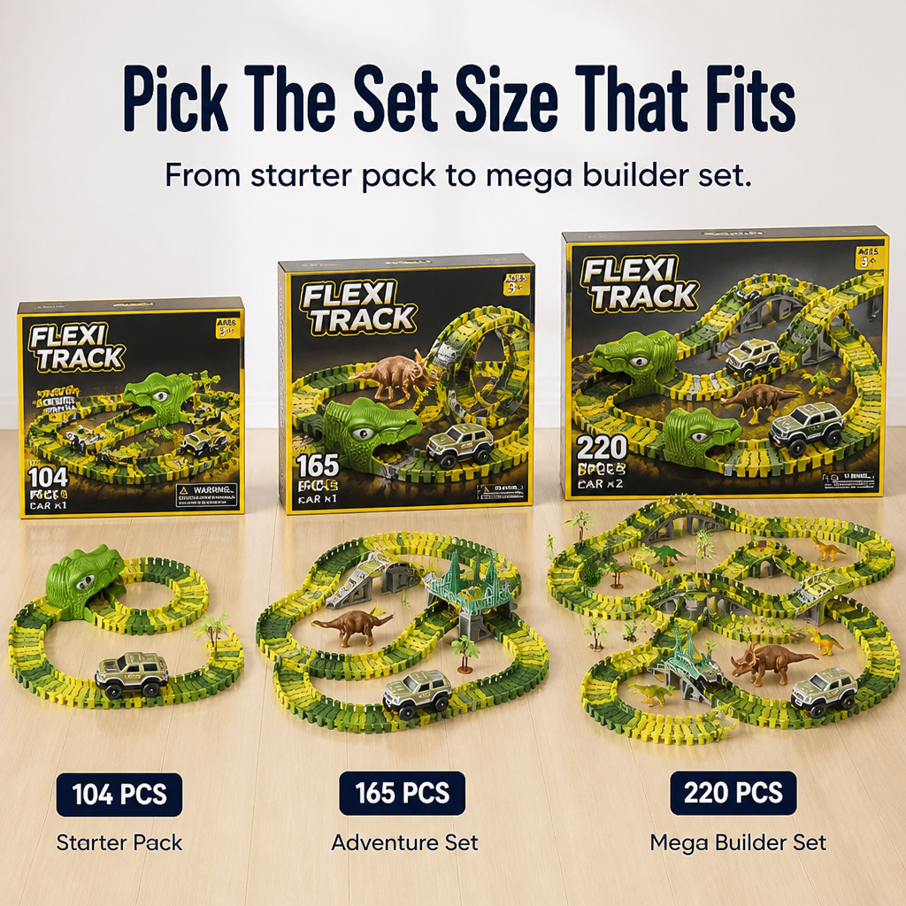 FlexiTrack™ — Ignite Boundless Creativity and Build Adventures That Last