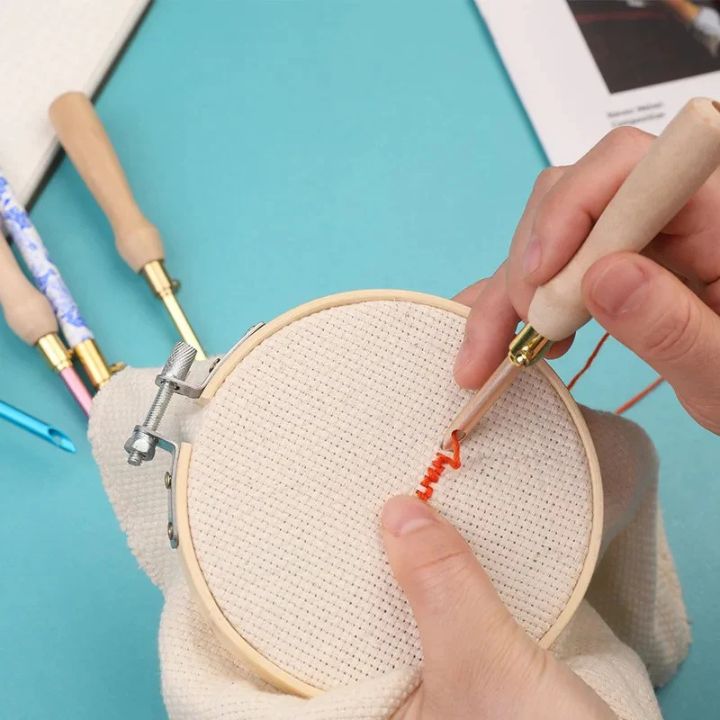 Embroidery Kit | Precise Stitching Technique | Comfortable Ergonomic Handle | StitchSage