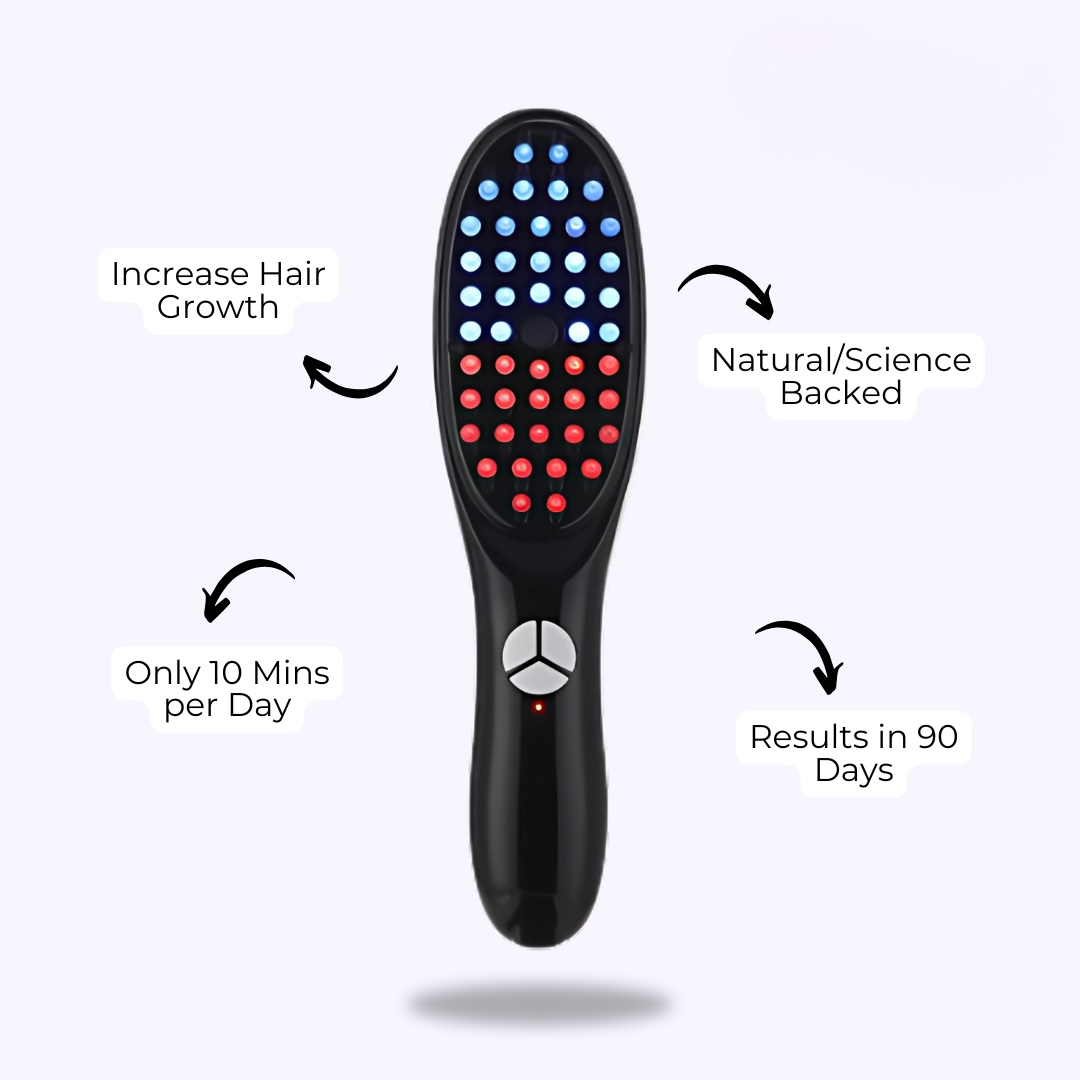 LuxeRenew™ 4in1 Hair Revival Brush — Unlock Thicker, Healthier Hair and Confidence Every Day