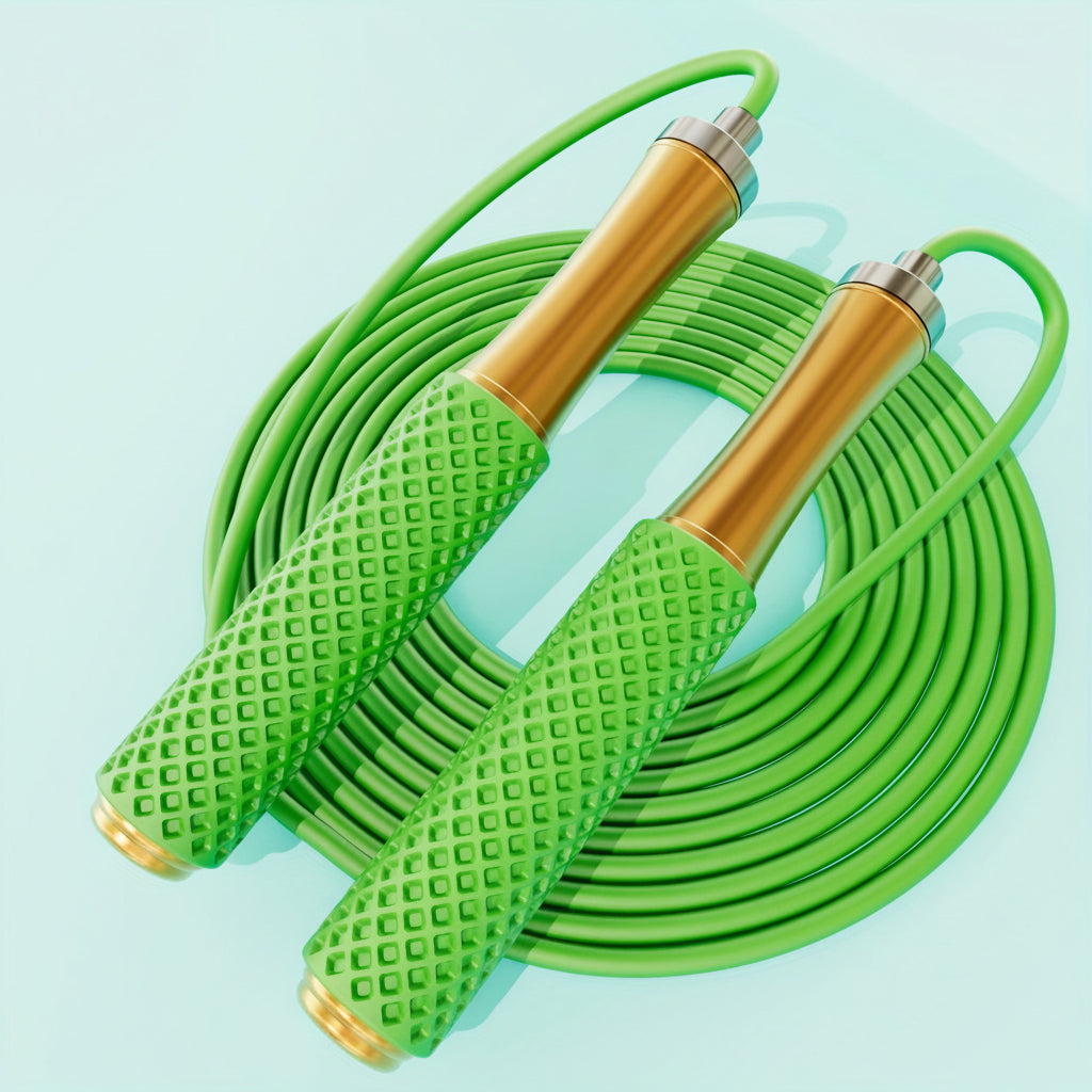 PrecisionFit Adjustable Weighted Jump Rope for Enhanced Speed Training
