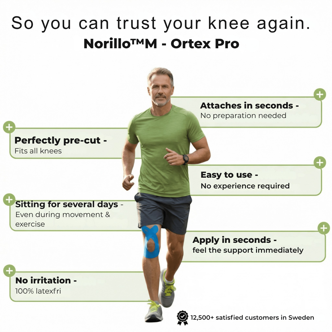 StrideGuard™ Knee Wrap — Feel unstoppable with instant, all-day knee relief and rock-solid stability