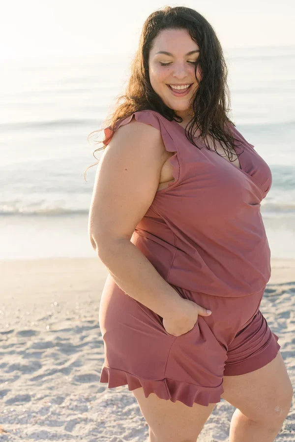 SolaraShift™ SwimRomper — Unleash All-Day Confidence and Freedom with Flawless Fit