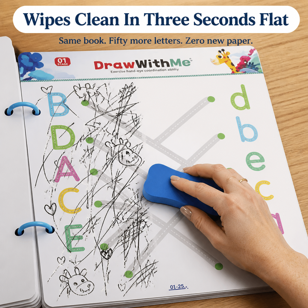 ScribbleRise™ — Swap Tablet Time for Tracing Fun Your Kid Will Want Again