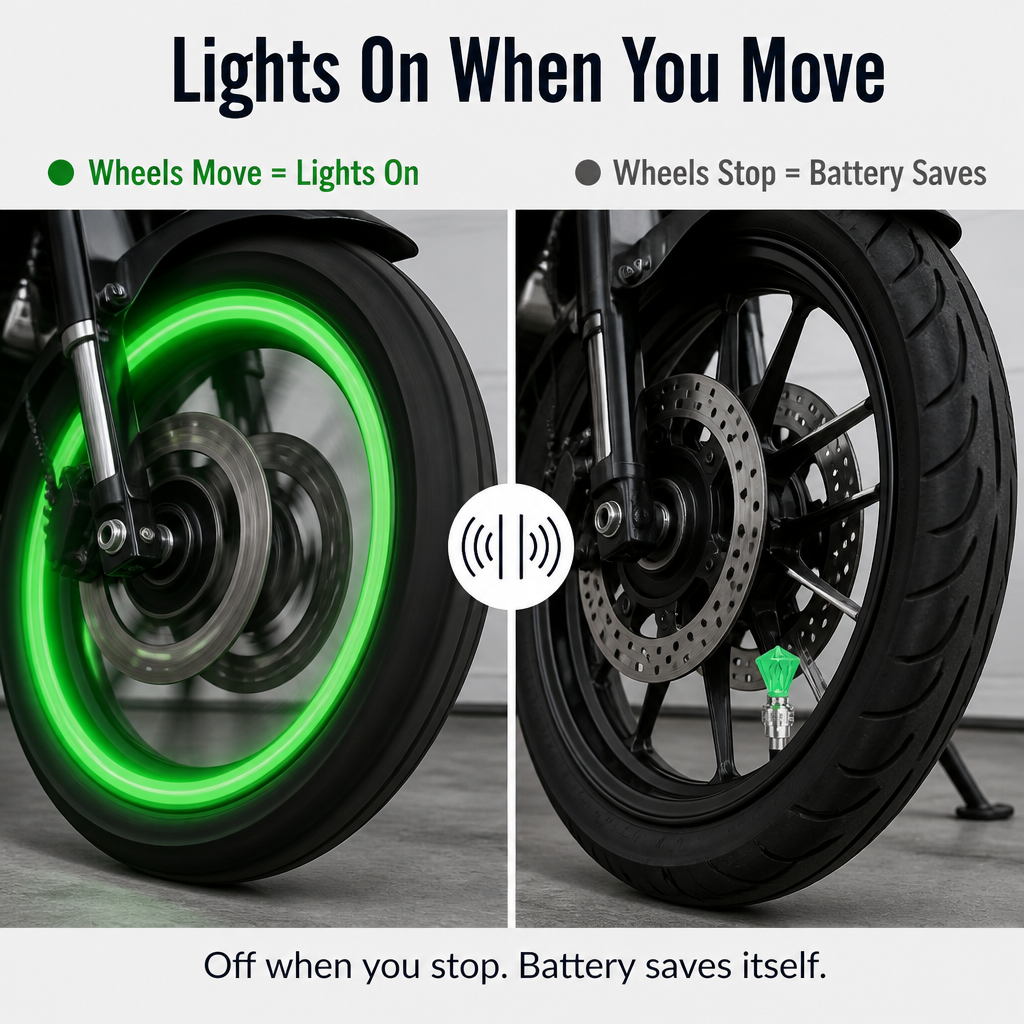 PrismRide™ — Command Every Road with Instant, Eye-Catching Safety-Light