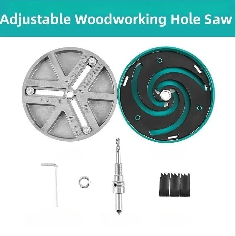 PowerPivot™ Adjustable Drill Punch — Slice Through Projects Faster with Perfect, Burr-Free Holes Every Time