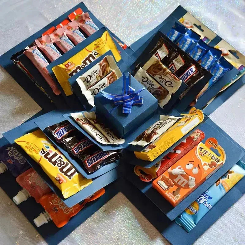 5-Piece Surprise Box Kit – DIY Explosive Gift Set for Custom Filling