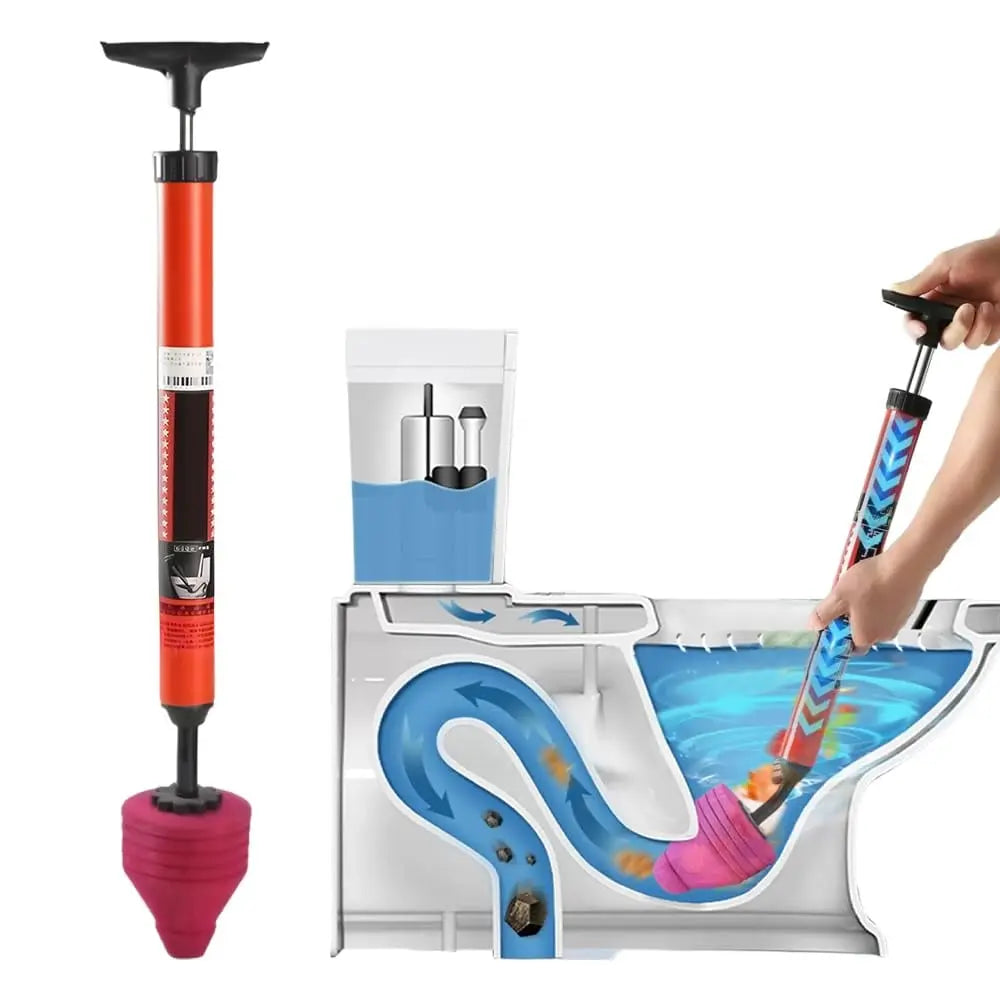 FlowForce™ — Blast Away Clogs Instantly for Effortless, Chemical-Free Flow