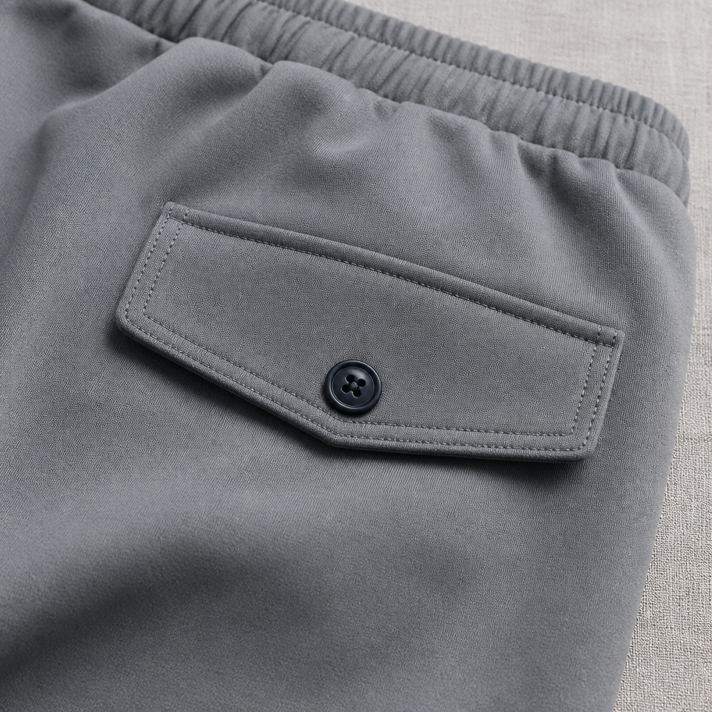 FitEase™ – Cargo Joggers with Tapered Legs and Stretch Drawstring Waist