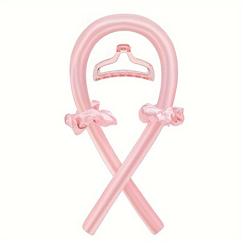 Gentle Waves - Bow-Style Heatless Hair Curling Ribbon