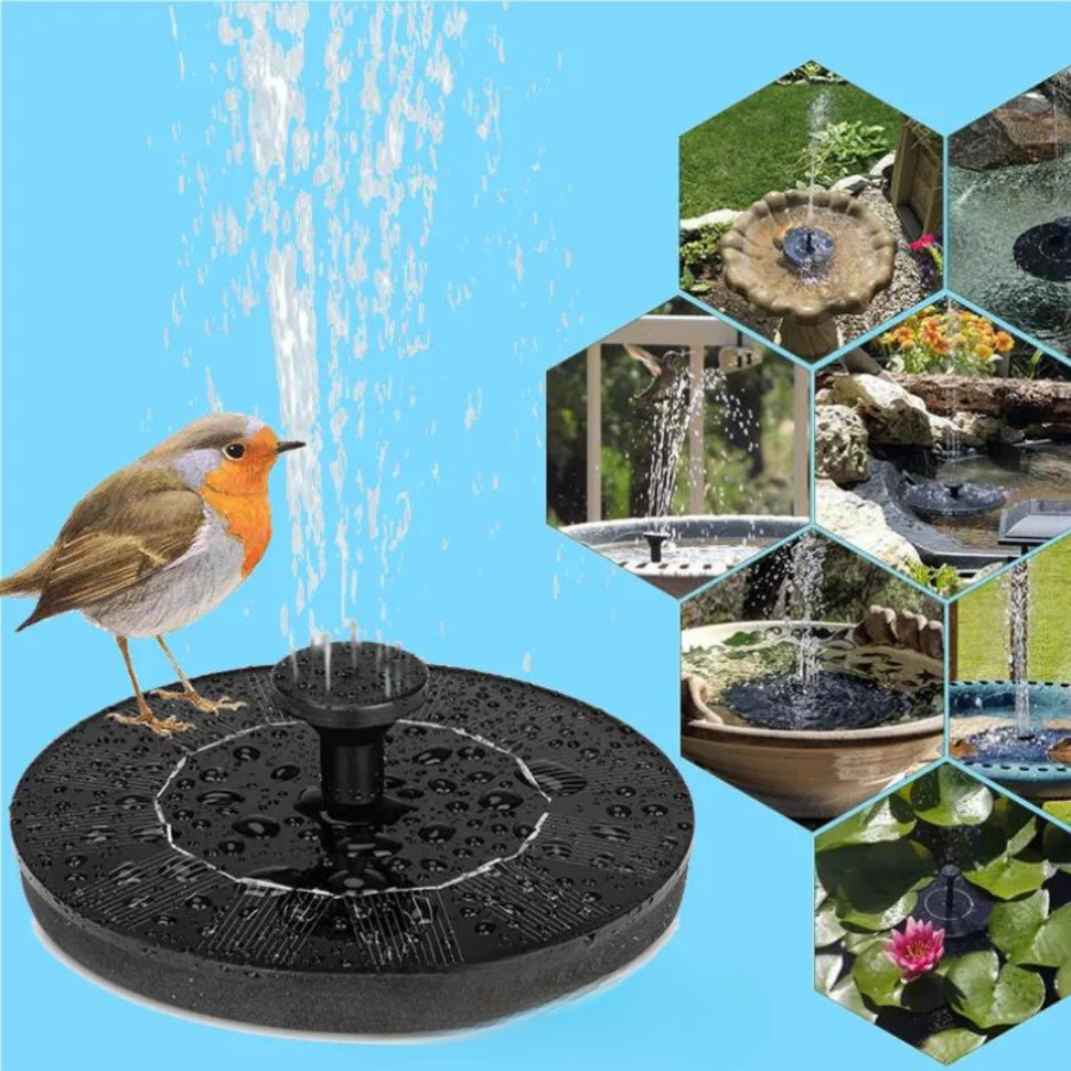 SereniSpritz™ — Effortless Solar-Powered Serenity That Fills Your Garden with Life and Light