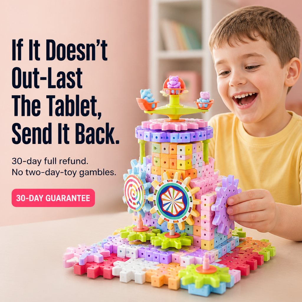 Infinibrix™ — Construct Spinning Machines That Outperform Any Tablet Game