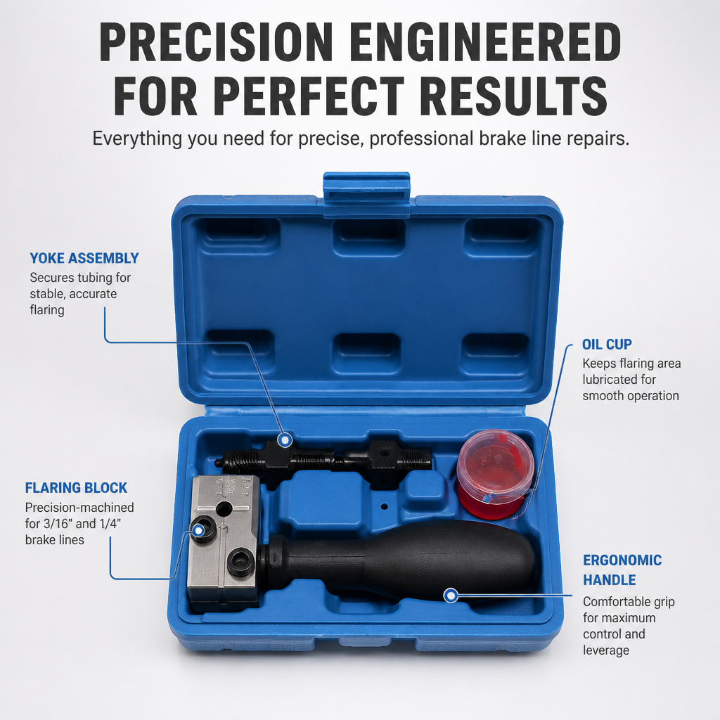 PrecisionGrip™ Brake Pipe Tool Set — Master Every Repair with Speed, Precision, and Rock-Solid Confidence