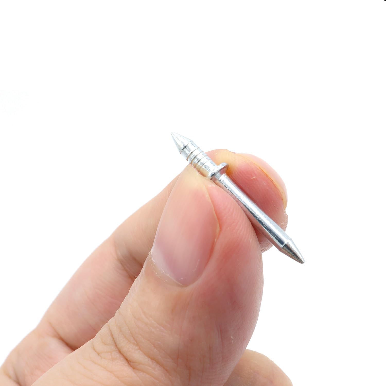 SilkNail™ Double-Head Nails — Snap Perfect, Invisible Finishes Without Any Noise or Hassle