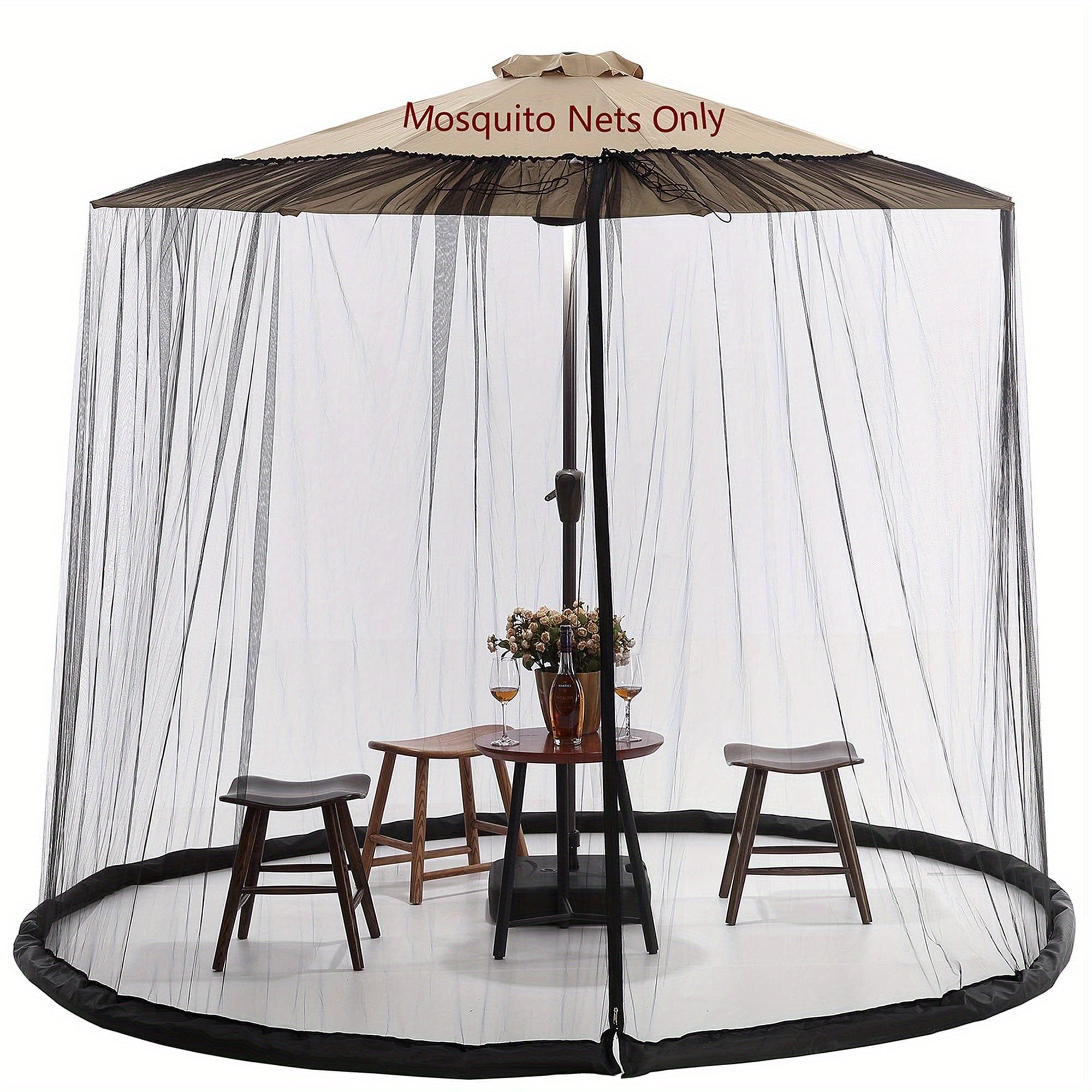 InsectShield – Protective Netting for Patio Umbrellas