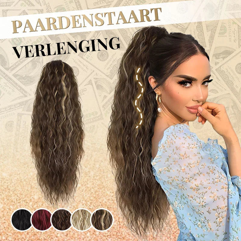 LuxeFlo™ — Transform Your Ponytail with Effortless, Show-Stopping Volume and Bounce