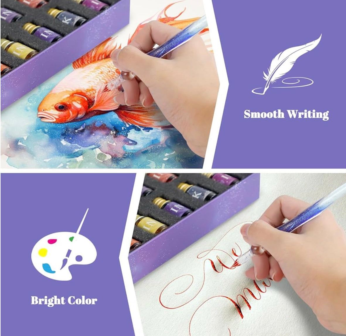 Lumevera™ Radiance Pen — Ignite Your Creativity with Mesmerizing Shimmer in Every Stroke