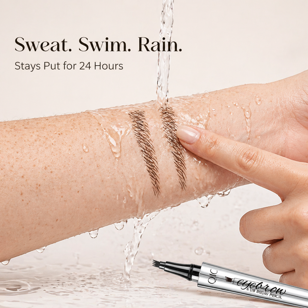 BrowLuxe™ — Draw Hair-Like Brows in 60 Seconds Using 4-Prong Microblade Tip