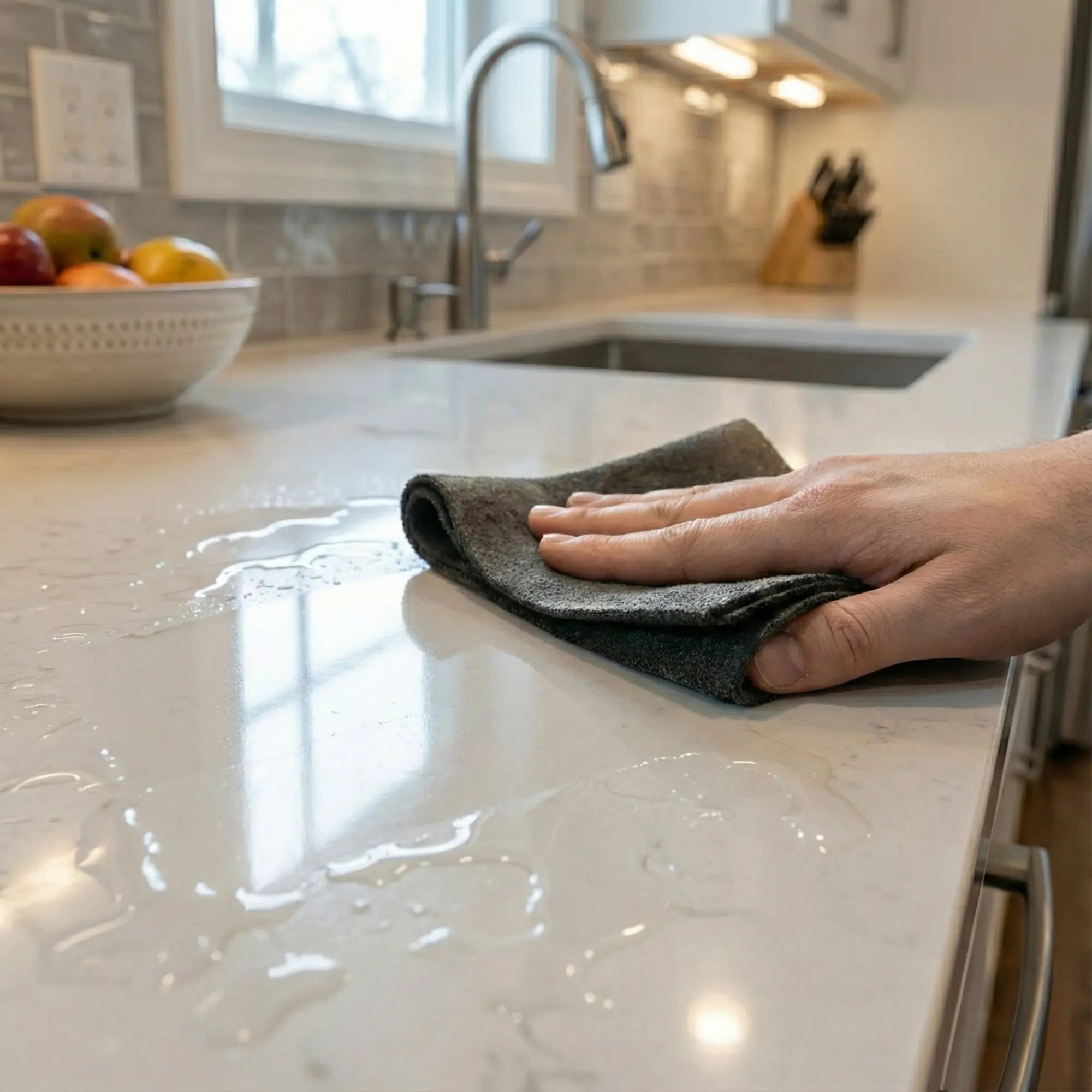Microfiber Glass Cleaning Cloths | No Lint | Streakless and Reusable | ClearWipe