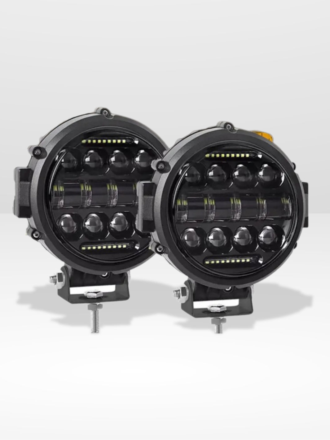 7-Inch Ultra Bright Long-Range LED Spotlight for Vehicles
