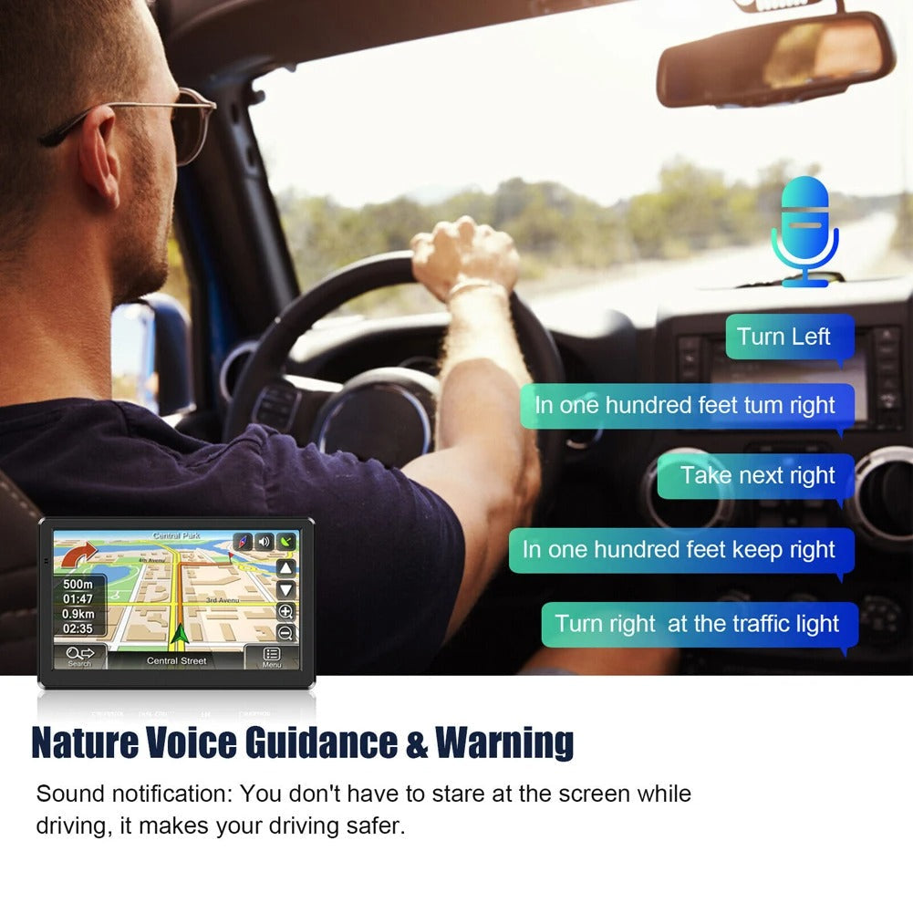 7-Inch Versatile GPS Navigator for All Vehicle Types