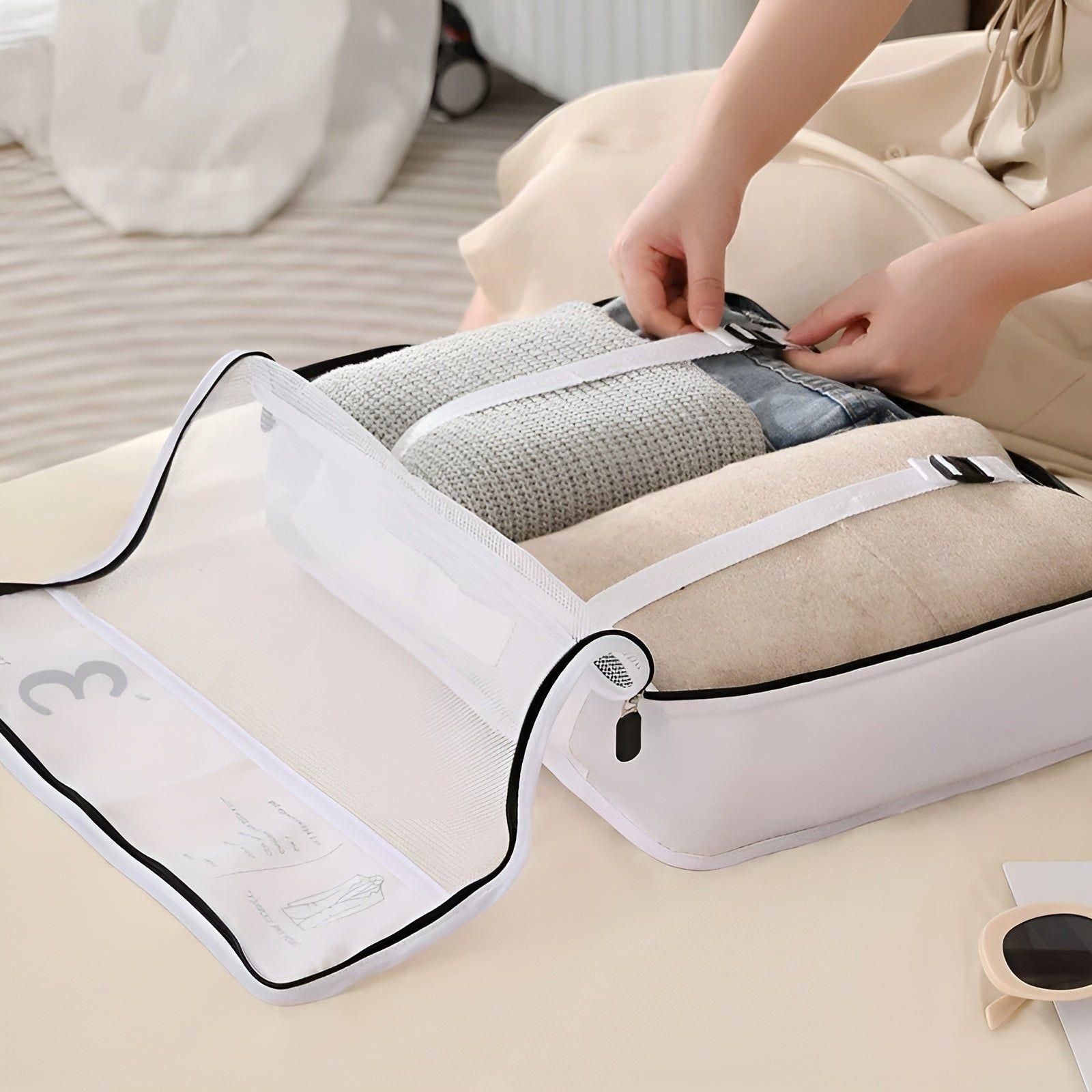 Ultimate 7-Piece Packing Organizer Set for Stress-Free Travel