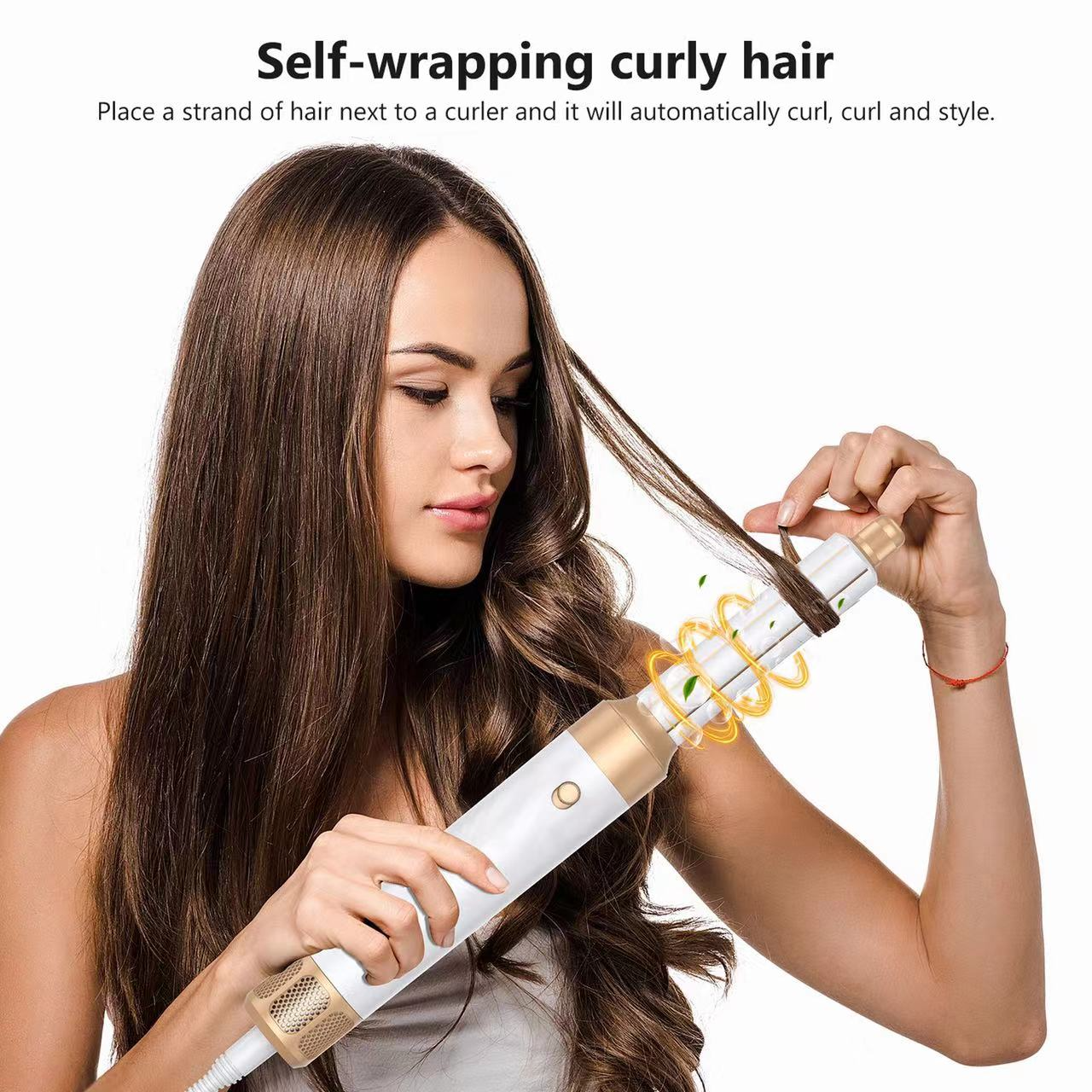 Versatile 7-in-1 Hair Styling Tool for Effortless Looks