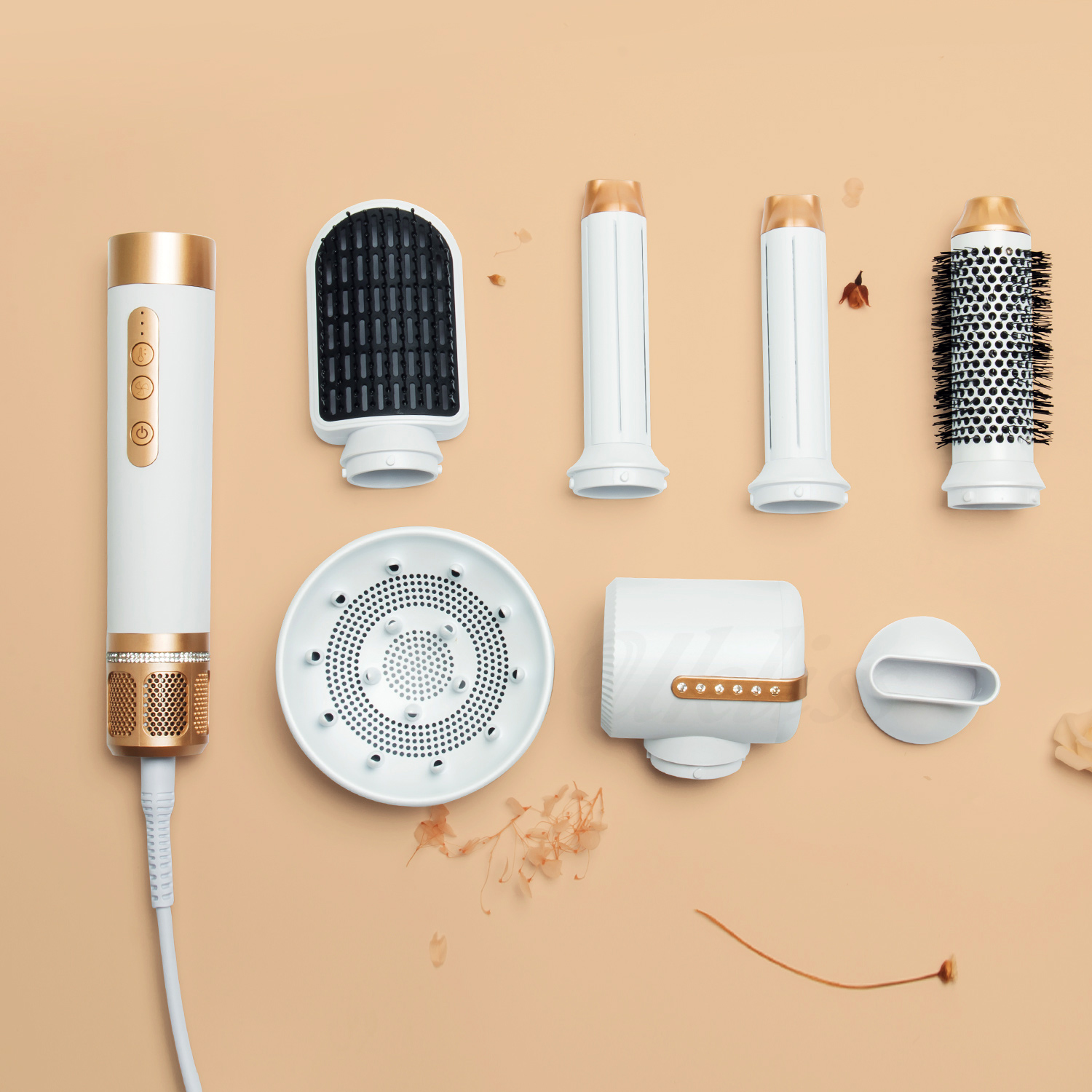 Versatile 7-in-1 Hair Styling Tool for Effortless Looks