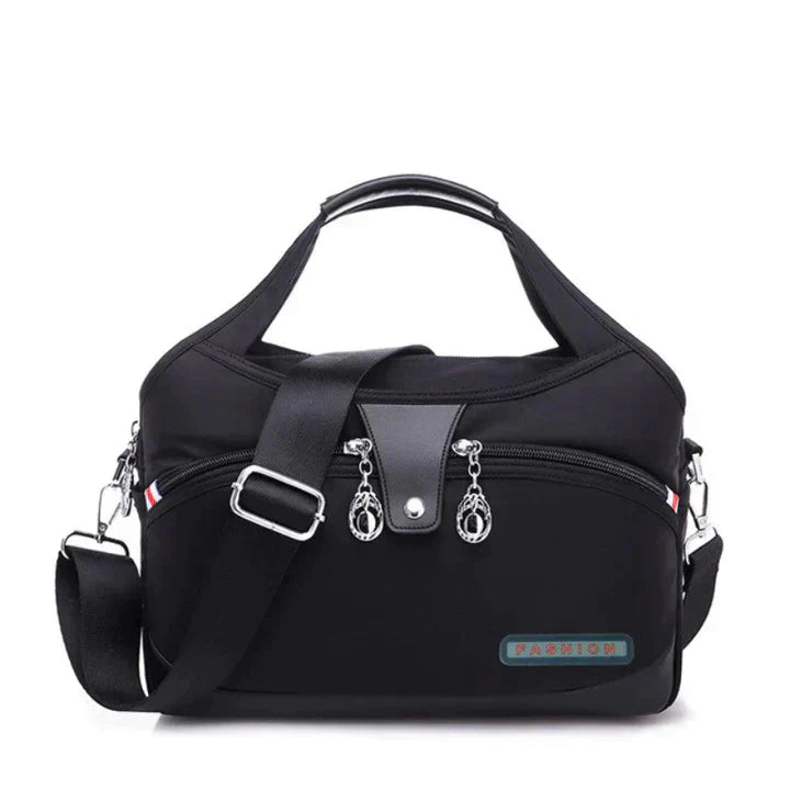 Women's Shoulder Bag in Oxford Style