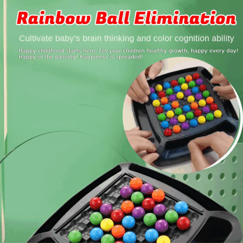 Temporary 70% Discount | Fun Ball Game for All Ages - Rainbow Board