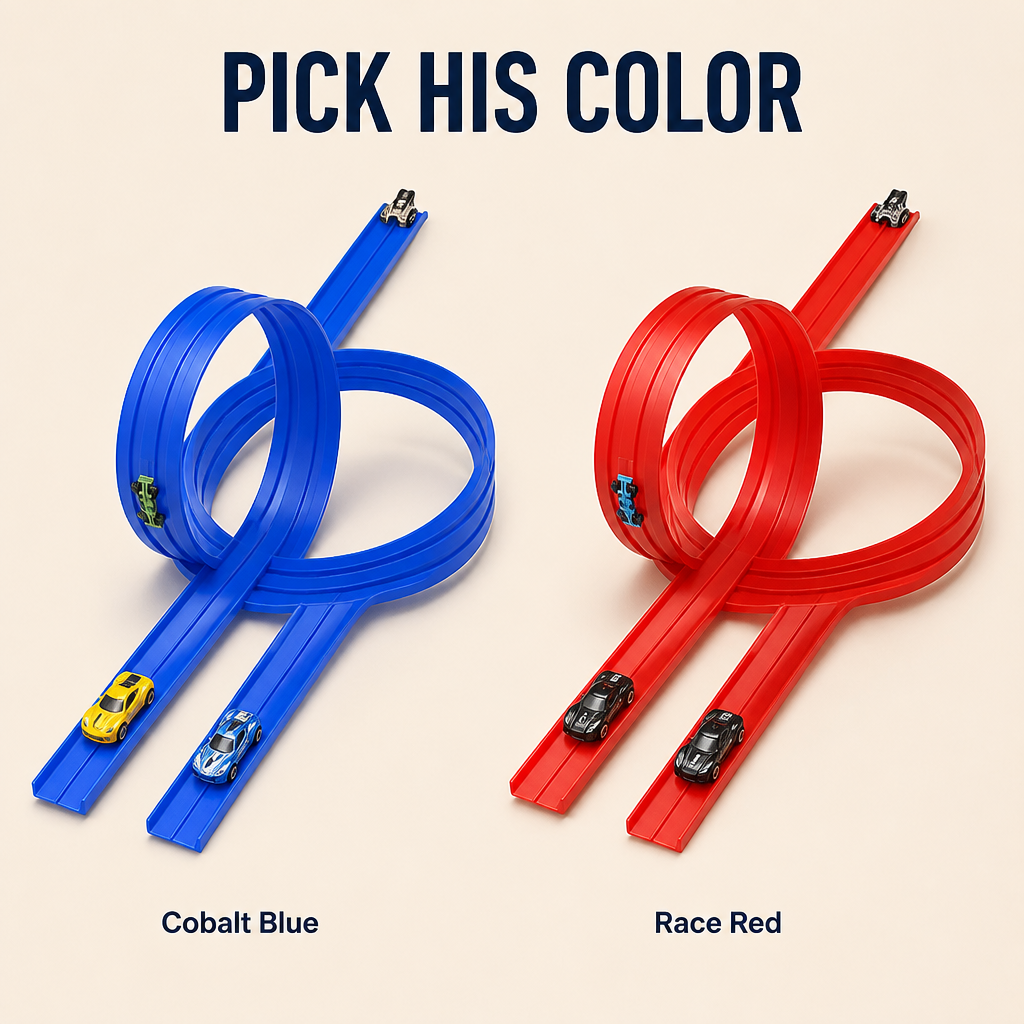 TurboTrack™ — Ignite His Imagination with Endless High-Speed Racing Adventures