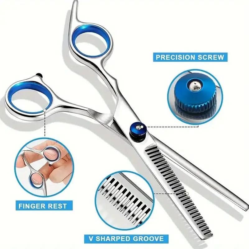 Pet Grooming Scissors Set for Dogs and Cats