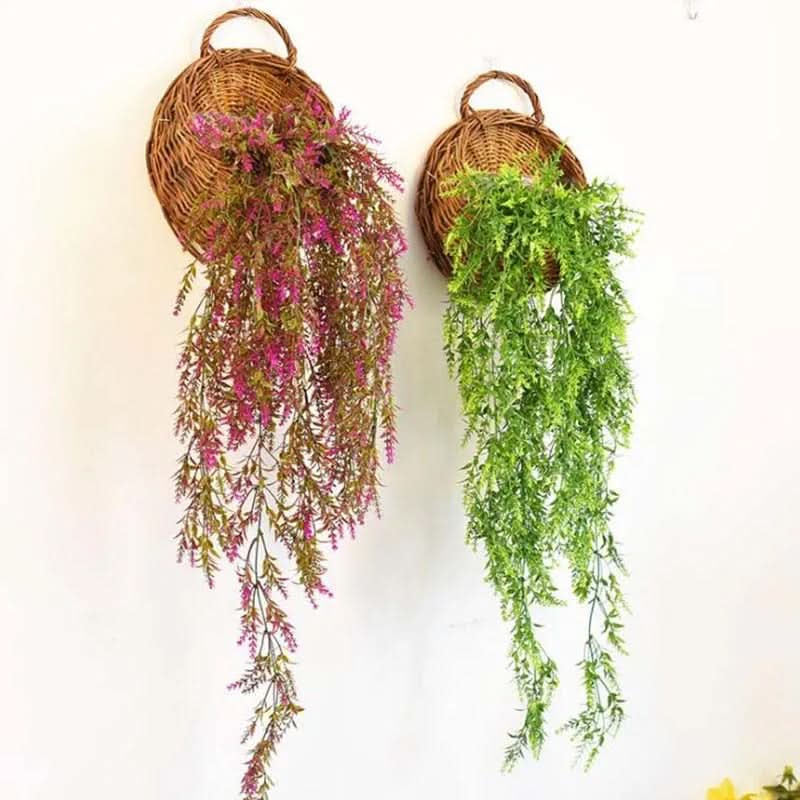 Wicker Wall Planter Basket for Hanging Decor