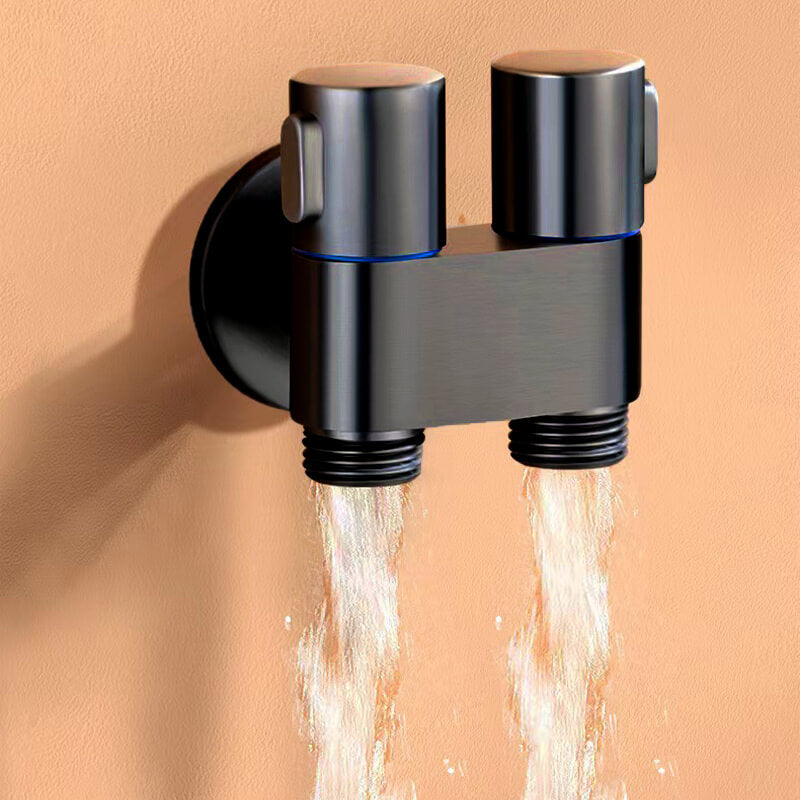 BlackStream™ Dual Control Valve — Master Your Water Flow for Ultimate Freedom and Style