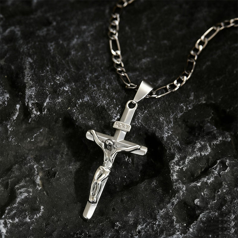 SolaraFaith™ — Rock a Crucifix That Won't Fade, Break, or Stain Your Skin Green