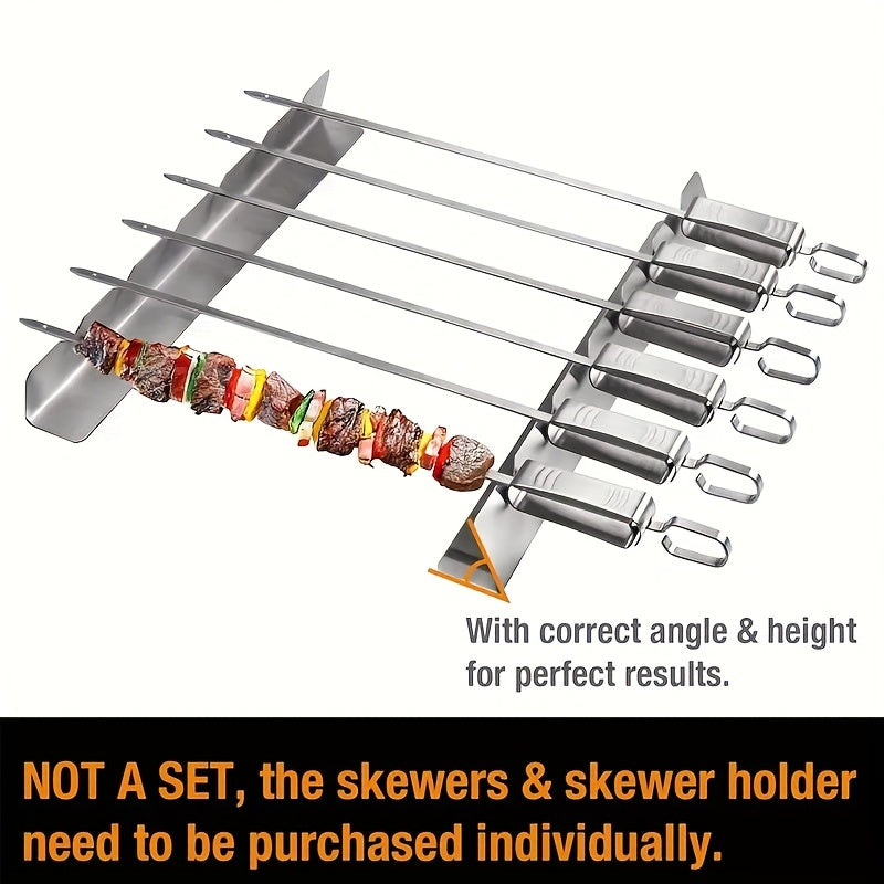 GrillMaster Pro – Elevated Skewer Holder for Perfect Barbecuing